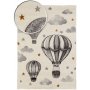Kindermatte Mitchell Balloon - Grau/Wei