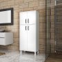 Mexi-Schrank 146,2 cm - Wei