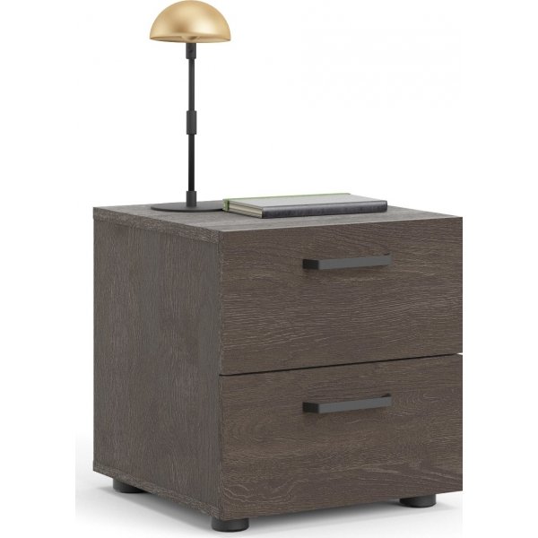 Dallas Nachttisch - Dunkelbraun Dallas Nachttisch - Dunkelbraun