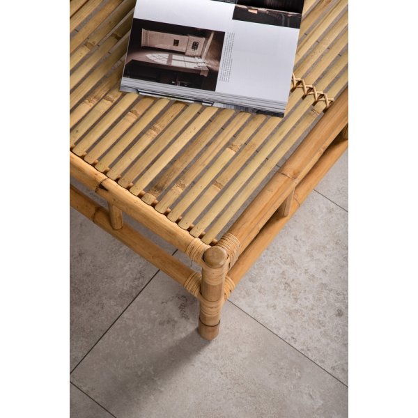 Couchtisch aus Rohrgeflecht 120 x 70 cm - Natur Couchtisch aus Rohrgeflecht 120 x 70 cm - Natur