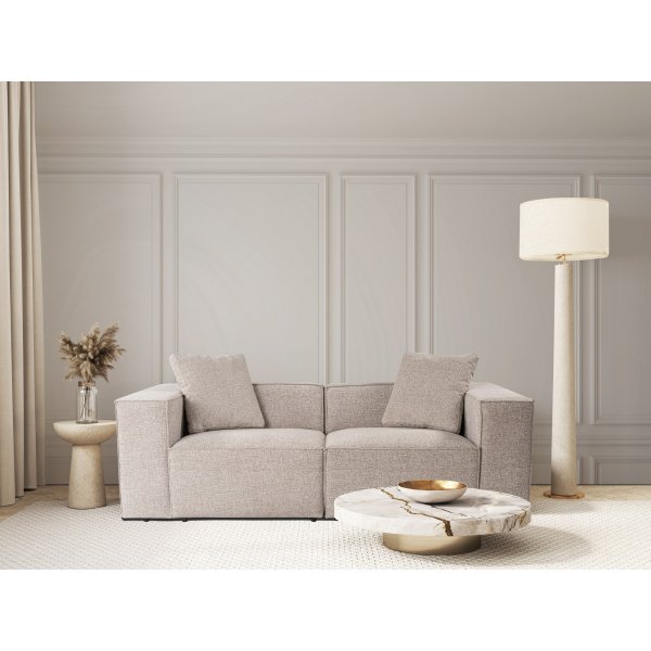 Lora 2-Sitzer-Sofa - Mocca Lora 2-Sitzer-Sofa - Mocca