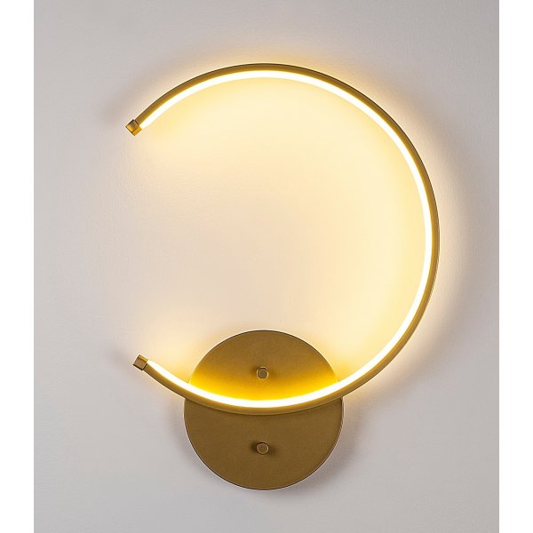 Luno Wandleuchte - Gold