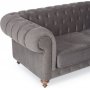 London 3-Sitzer-Sofa - Grau