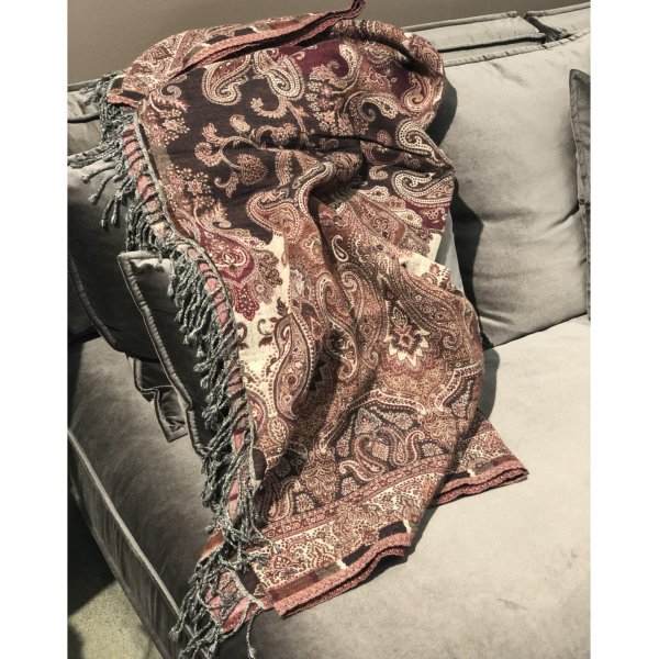 Viola-Plaid 140 x 200 cm - Rot