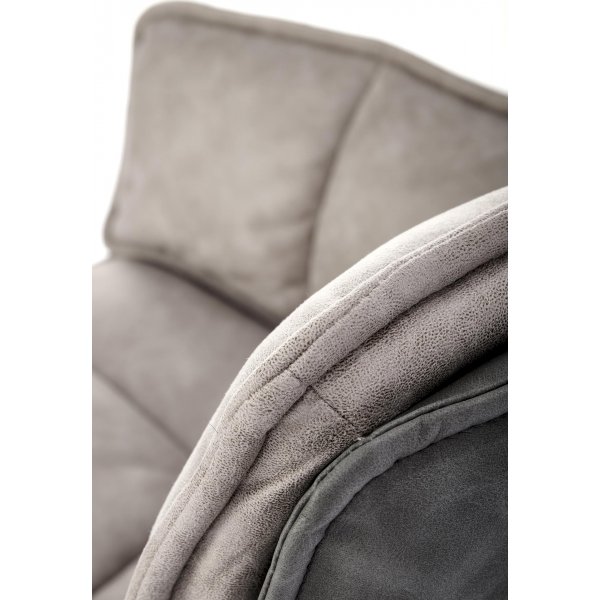 Cadeira Esszimmerstuhl 523 - Grau/Schwarz