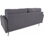 Imola 2,5-Sitzer-Sofa - Grau/Schwarz