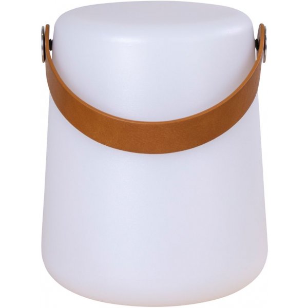 Bristol-Lampe - Weiß/Braun Bristol-Lampe - Weiß/Braun