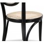Bugholzstuhl No 10 Classic - Schwarz / Rattan