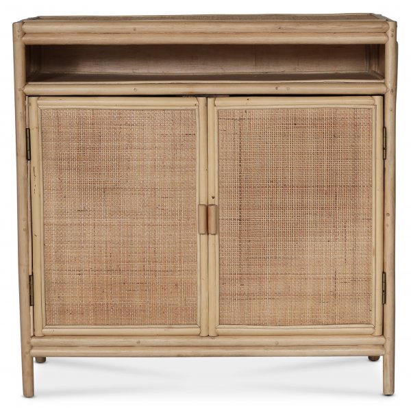 Stockholm Schrank Rattan natur