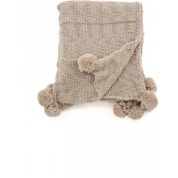 Dnnes Plaid 130x170 cm - Beige