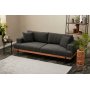 Liva 3-Sitzer-Sofa - Anthrazit