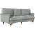 Howard Watford Deluxe 4-Sitzer-Curved-Sofa - Grau