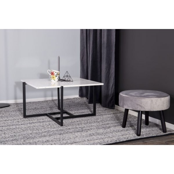 Bivo Couchtisch - Schwarz / Weiß Terrazzo Bivo Couchtisch - Schwarz / Weiß Terrazzo