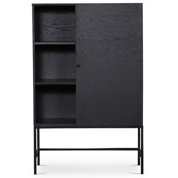 Stilo V.2 Schrank in schwarz gebeizter Eiche