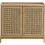 Othello Schrank - Eiche/Rattan