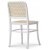 Weier Tyko-Stuhl aus Bugholz mit Rattan + Mbelpflegeset fr Textilien