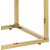 Alisma Konsolentisch 79,5 cm - Weier Marmor/Gold