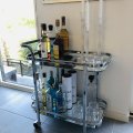 Kundenbild Vodka Servierwagen - Chrom/Glas