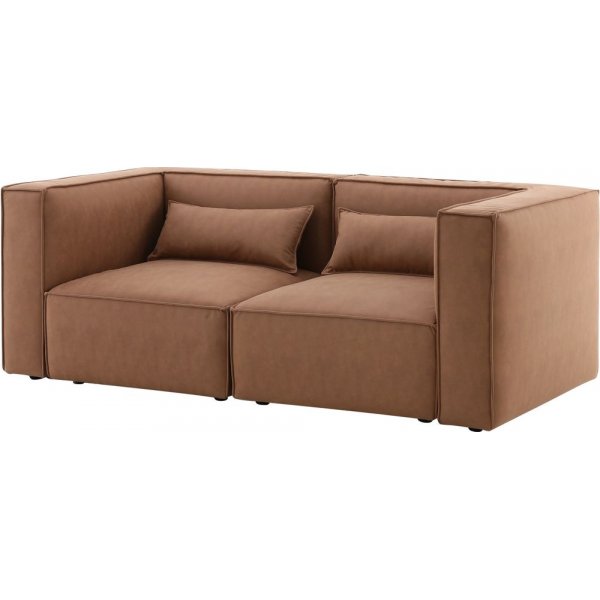 Nees Modulsofa in Cognac Combo 5