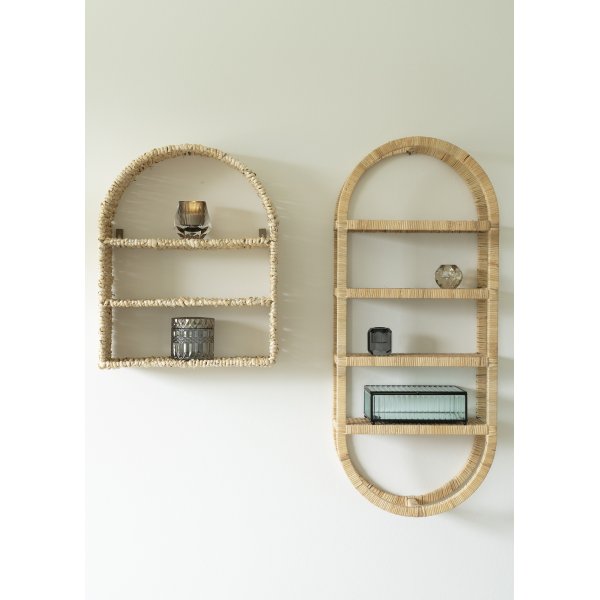 Liege Wandregal - Rattan