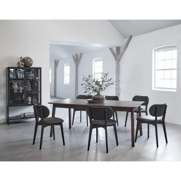 Toddy Vitrine - Schwarz