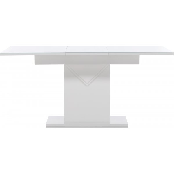 Pluto Esstisch 120-160 x 90 cm - Weiß Pluto Esstisch 120-160 x 90 cm - Weiß