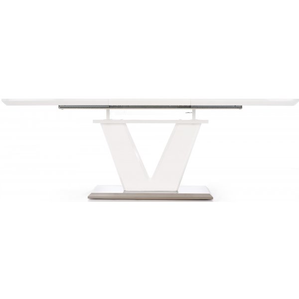 Annelise Esstisch 160-220 cm - Weiß Hochglanz Annelise Esstisch 160-220 cm - Weiß Hochglanz