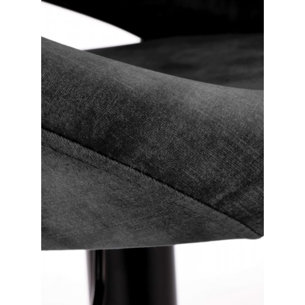 Barhocker schwarz, höhenverstellbar Barhocker schwarz, höhenverstellbar