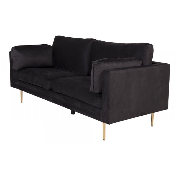 Savanna Sofa - Schwarzer Samt