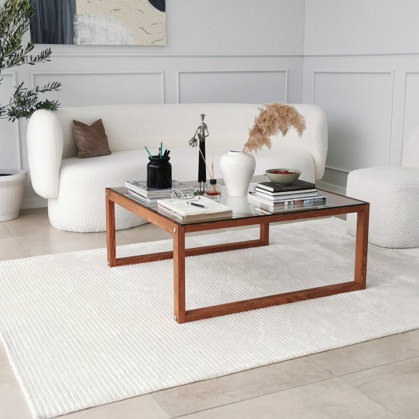 Via Couchtisch 90 x 90 cm - Holz Via Couchtisch 90 x 90 cm - Holz