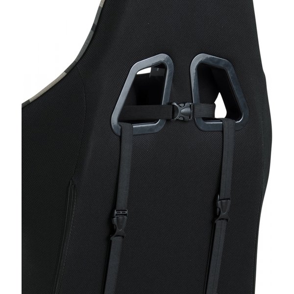 Alpha Gaming-Stuhl - Schwarz/Grau Alpha Gaming-Stuhl - Schwarz/Grau