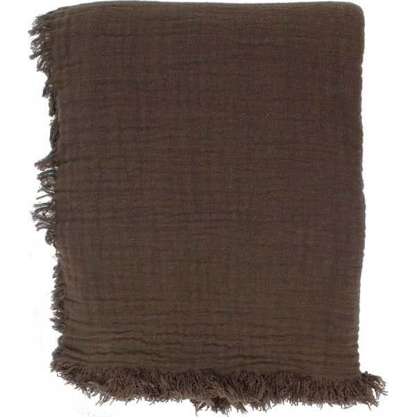 Ella Tagesdecke/Plaid 150 x 250 cm - Braun