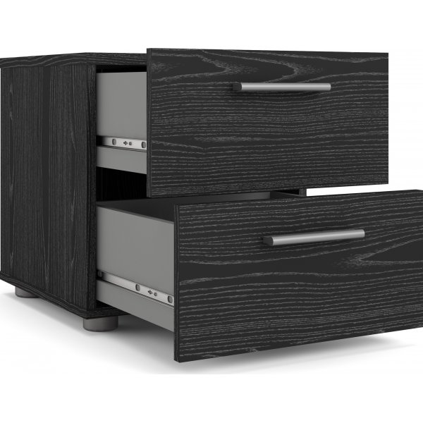 Pepe Nachttisch - Schwarze Esche