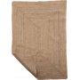 Oliventeppich - Jute