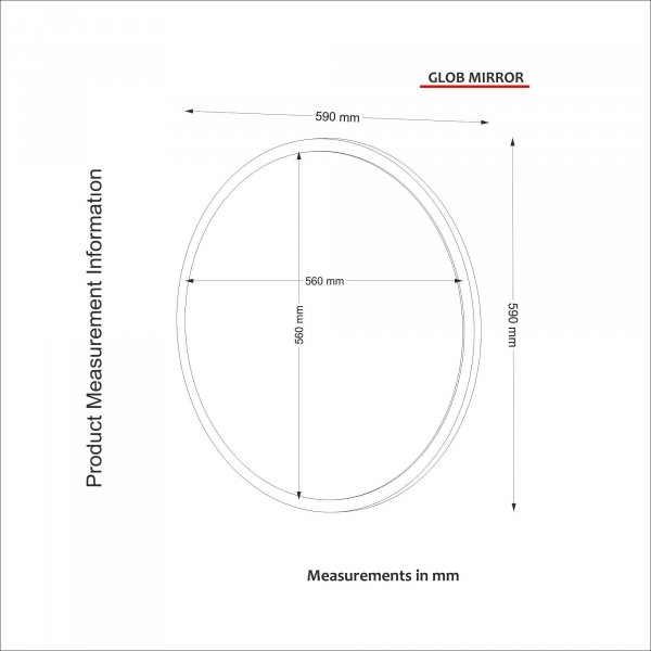 Kugelspiegel - Nussbaum Kugelspiegel - Nussbaum