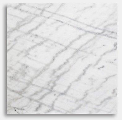 Weie Marmorplatte - 55x55x55 cm