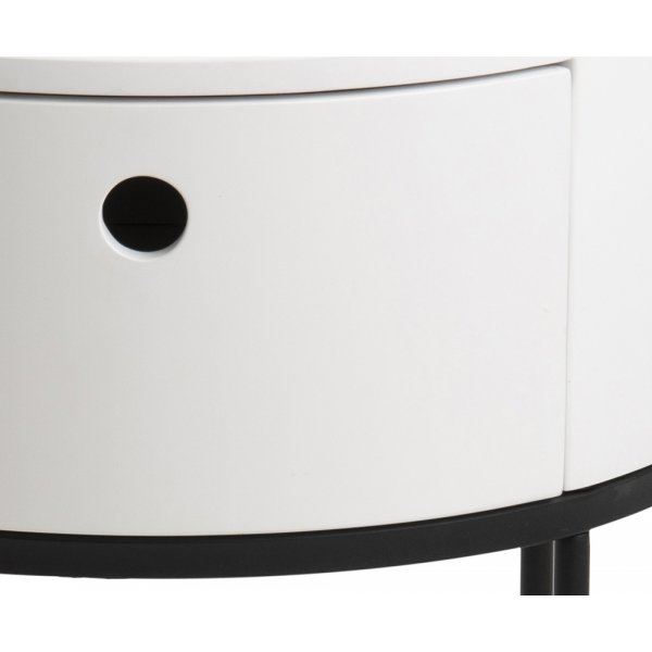 Polo-Nachttisch - Wei