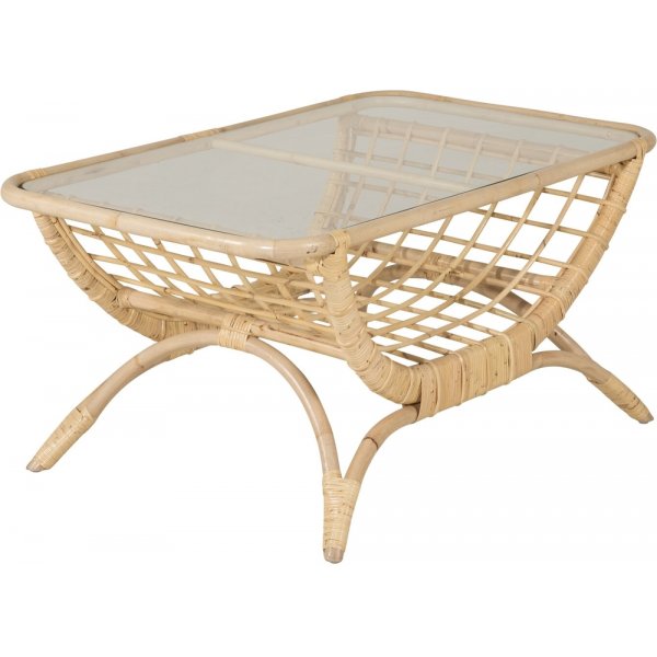 Moana Couchtisch - Natur/Transparent