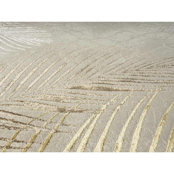 Creation Leaf maschinengewebter Teppich Creme Creation Leaf maschinengewebter Teppich Creme