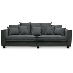 Brandy Lounge 4-Sitzer-Sofa XL - Dunkelgrauer Stoff
