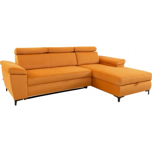 Santi Schlafsofa rechts - Orange