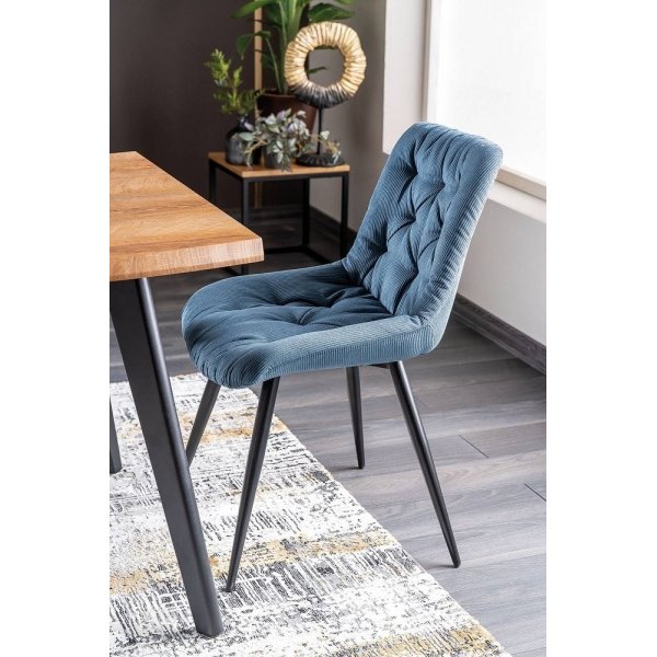 Fresno Esstisch 150-210 cm - Eiche/schwarz Fresno Esstisch 150-210 cm - Eiche/schwarz