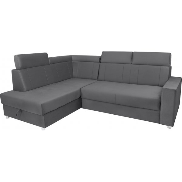 Lone Ecksofa links - Grau