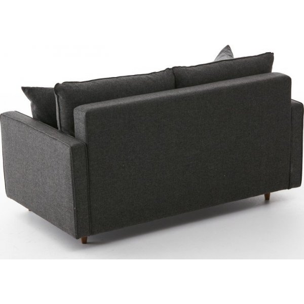 Eca 2-Sitzer-Sofa - Anthrazit