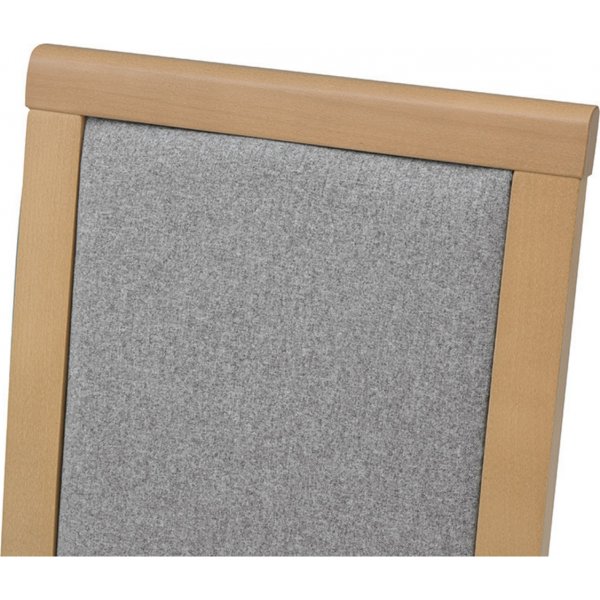 Robi Esszimmerstuhl - Grau/Eiche