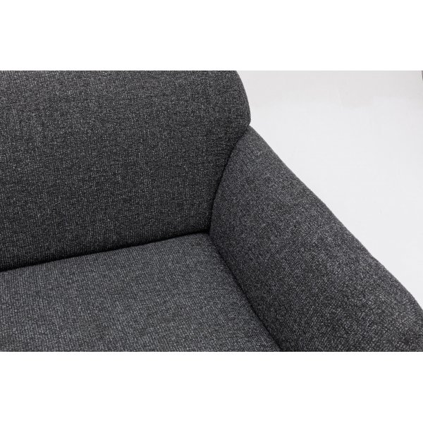 Ecksofa Eddy - Dunkelgrau